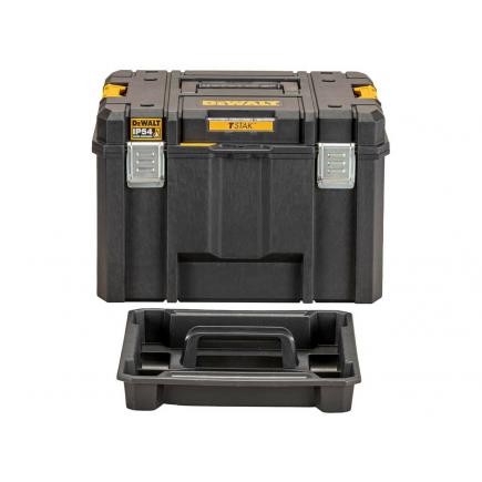 DEWALT 得偉 DWST83346-1 深型工具箱連內托盤(正面)