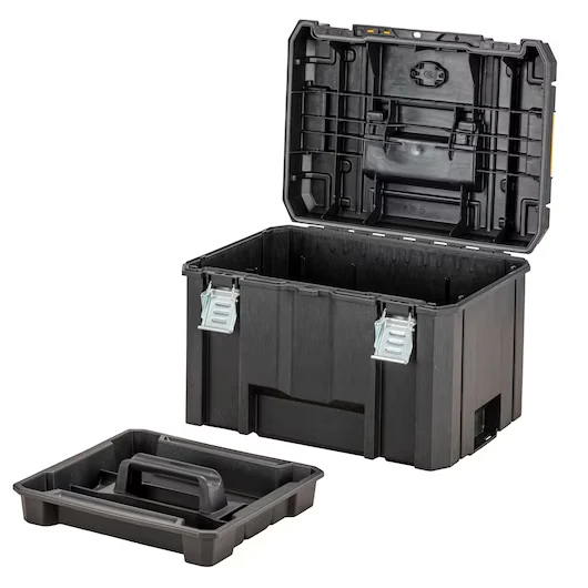 DEWALT 得偉 DWST83346-1 深型工具箱打開狀態連內托盤(三角度)
