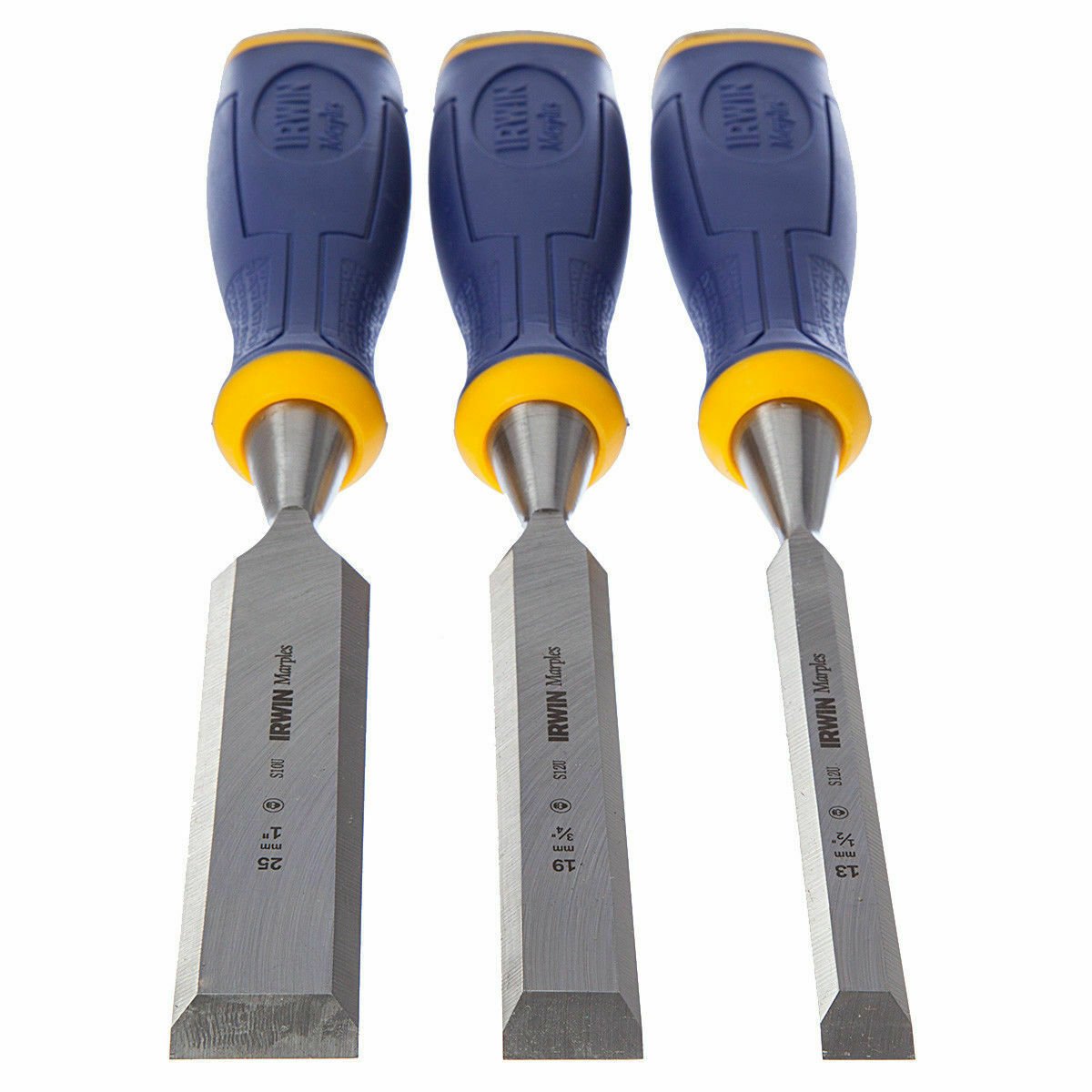IRWIN 10503426 MS500 木工鑿三件套裝 1/2"、3/4"、1"(正面刀刃)