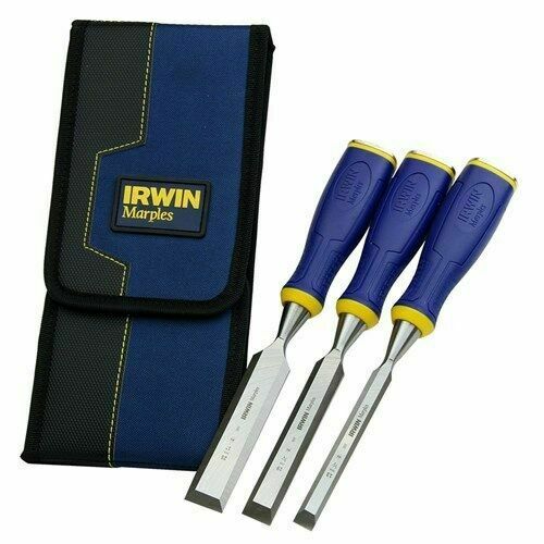 IRWIN 10503426 MS500 木工鑿三件套裝連收納袋(正面)