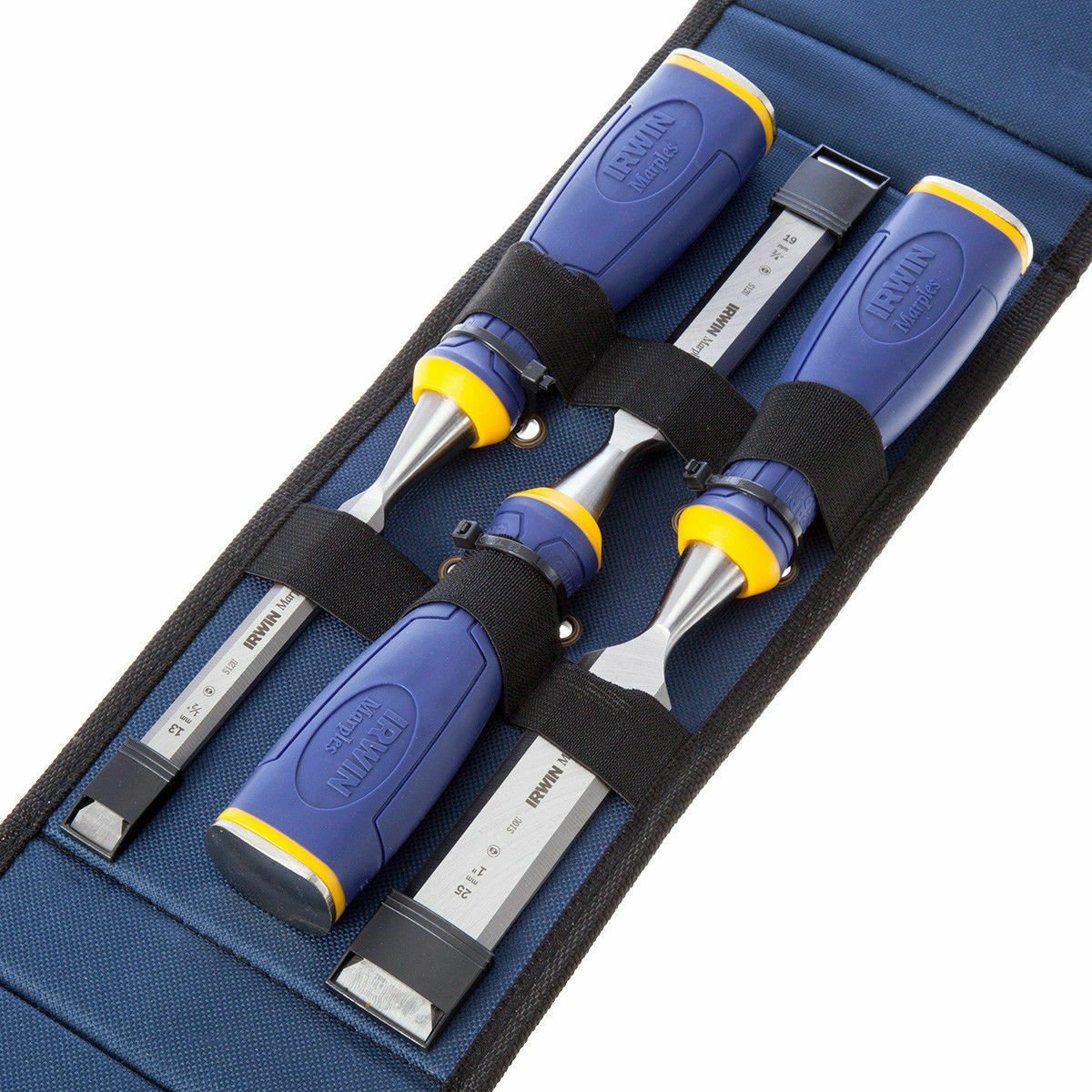 IRWIN 10503426 MS500 木工鑿三件套裝放入捲式工具袋(細節)