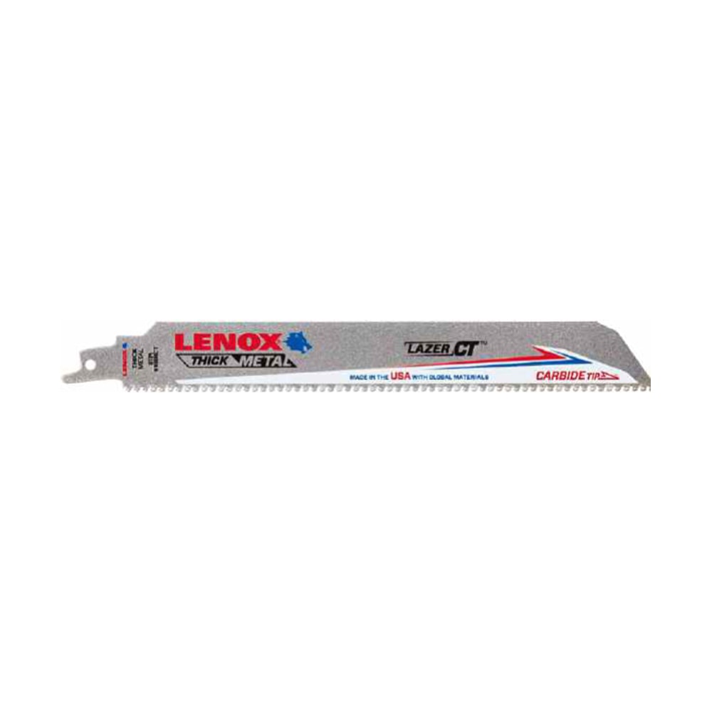 LENOX 狼牌 LE-2014225 Lazer CT 碳化鎢軍刀鋸片 229mm 8T 白底產品圖