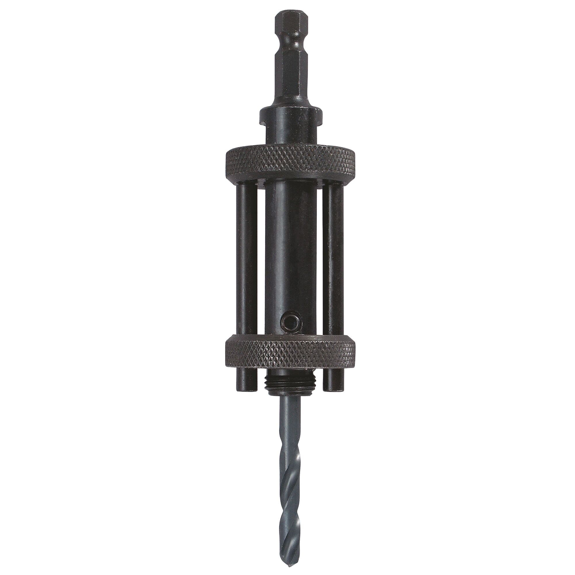 LENOX LE-1779806 7L Standard Hole Saw Arbor with 3/8 in Hex Shank and Pilot Drill
