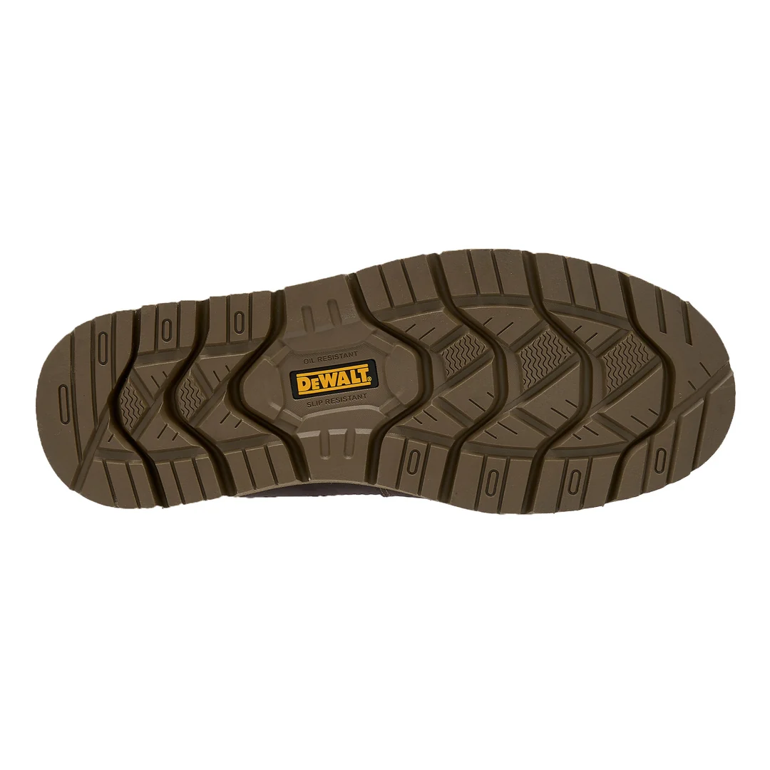DEWALT 得偉 DWF60074 安全鞋鞋底細節(啡色橡膠大底)
