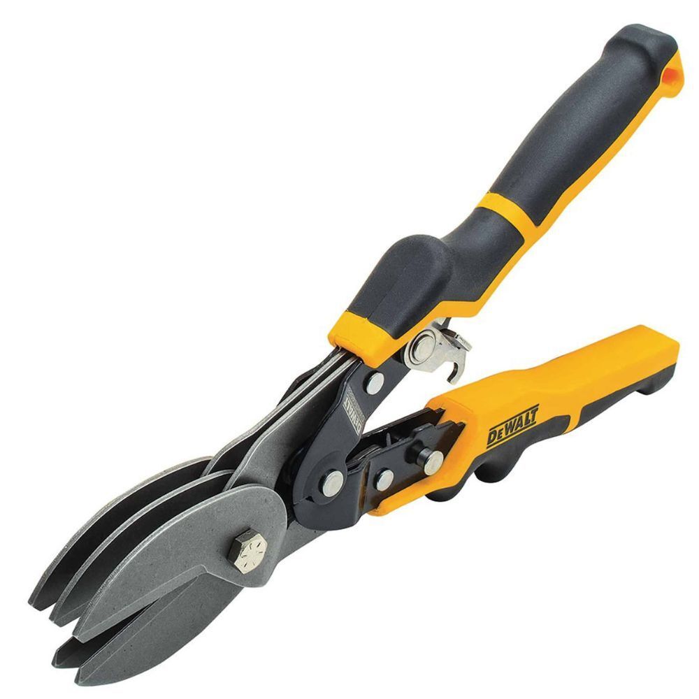 DEWALT 得偉 DWHT14694 圓角航空剪(斜側面)