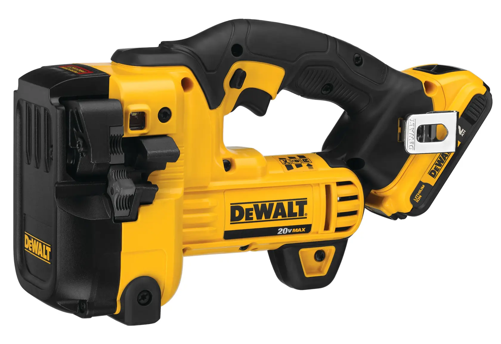 DEWALT 得偉 DCS350D1 20V 超鋰電牙條切斷機(三角度斜側面)
