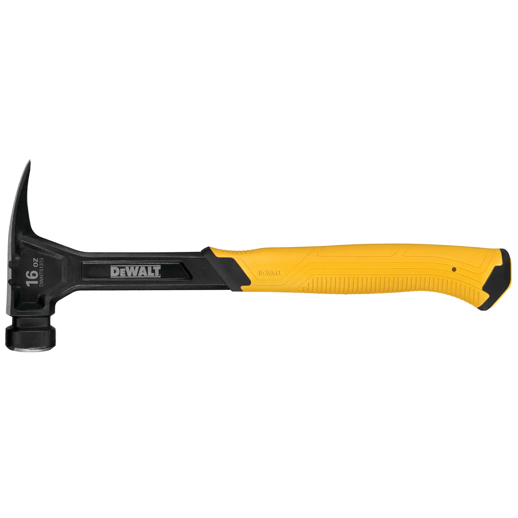 DEWALT 得偉 DWHT51379 16OZ. 一體成型金屬鐵鎚