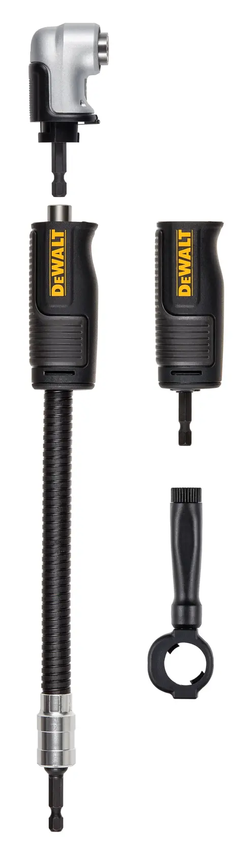 DEWALT 得偉 DWAMRASETFT FLEXTORQ 四合一直角電鑽轉換器(正面)